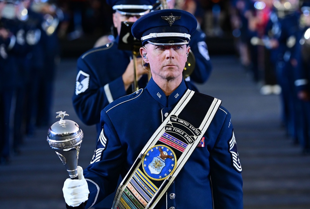 US Air Force Band prepares for 2025 Basel Tattoo