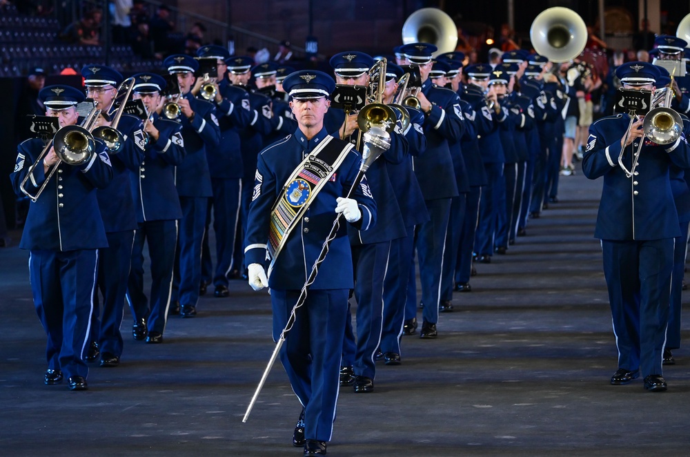 US Air Force Band prepares for 2025 Basel Tattoo