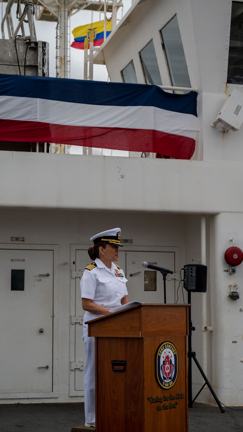 USNS Comfort Change of Command