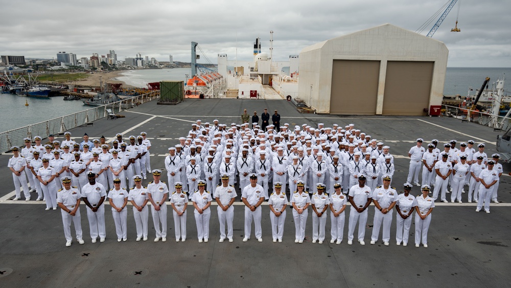 USNS Comfort Change of Command