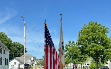 Fort McCoy Soldiers support 2025 Tomah Independence Day Parade with Color Guard