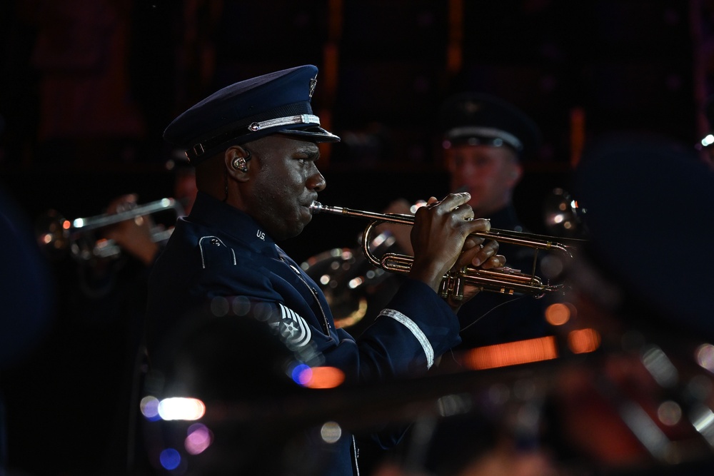 US Air Force Band prepares for 2025 Basel Tattoo