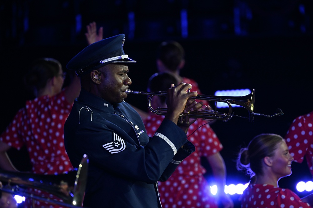 US Air Force Band prepares for 2025 Basel Tattoo