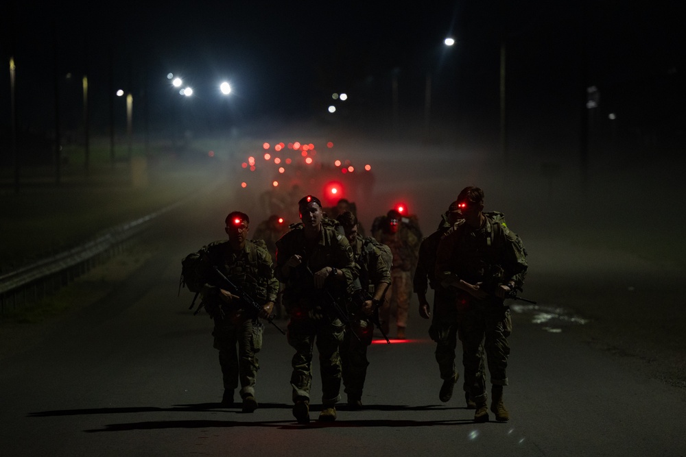 Battle march and shoot