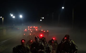 Battle march and shoot