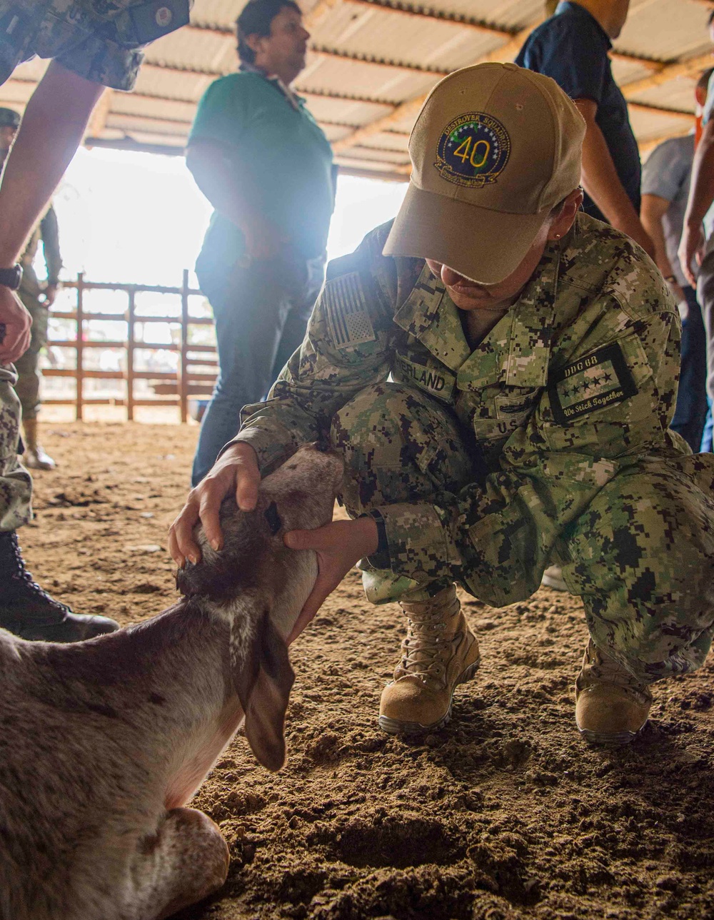 USNS Comfort Veterinarian SMEE in Ecuador