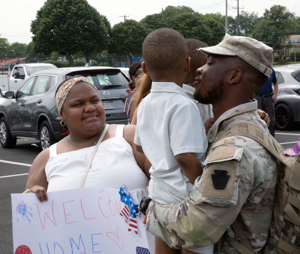 111th Infantry Regiment Homecoming