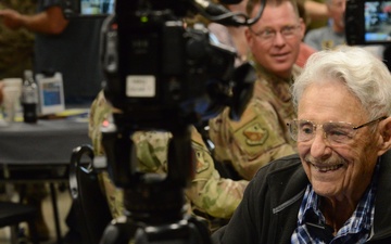 185th ARW celebrates veteran turning 100 years old