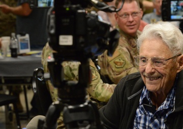 185th ARW celebrates veteran turning 100 years old
