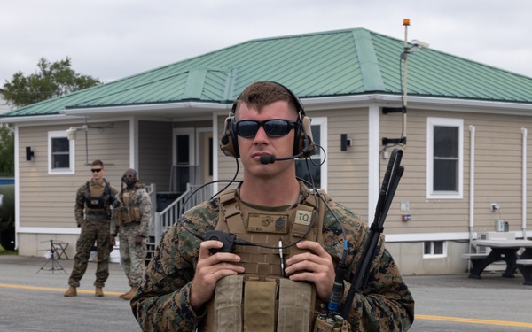 U.S. Marines with MWSS-273 refuel CH-53E Super Stallions during Atlantic Alliance 2025