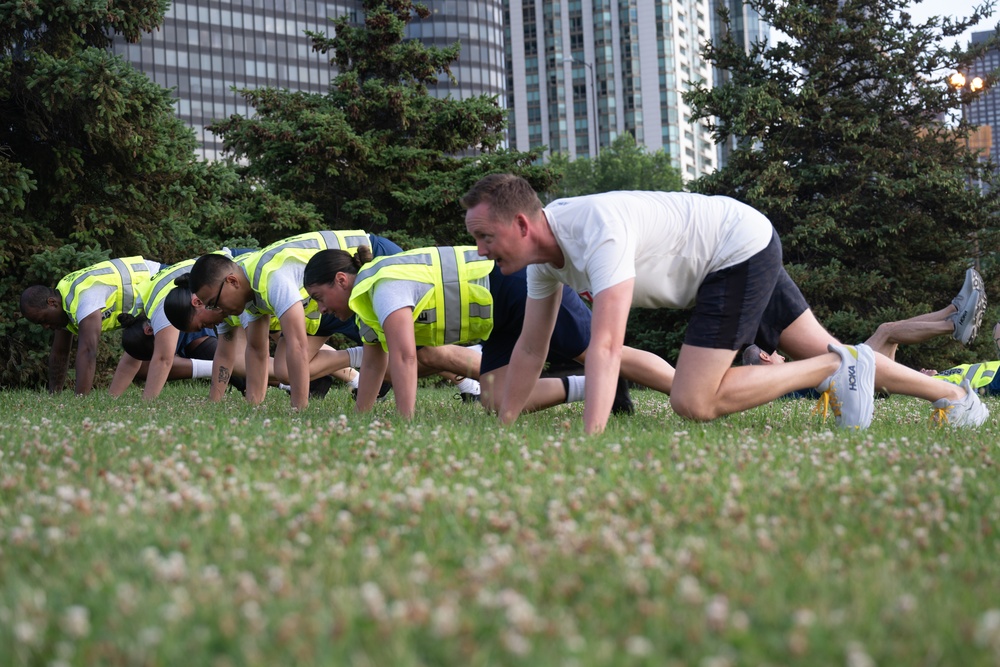 Marine Week Chicago - PT at DuSable Harbor