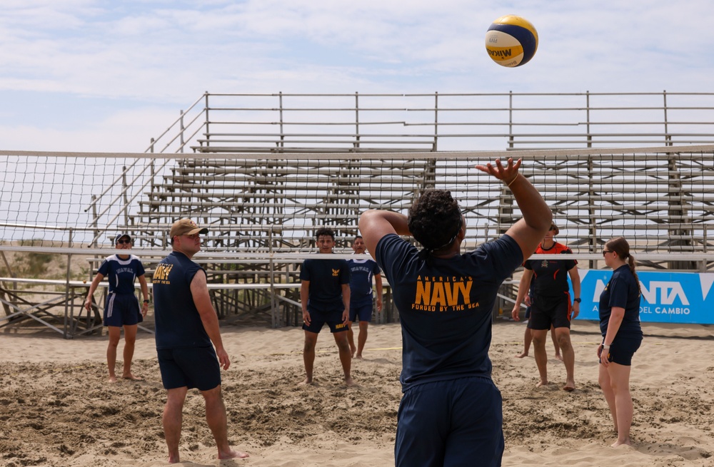 USNS Comfort Soccer/Volleyball Tournament in Manta, Ecuador