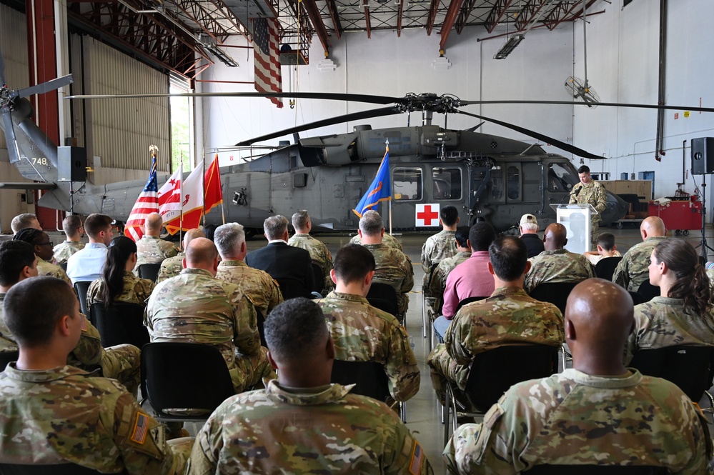 District of Columbia Army National Guard Aviation Battalion and Facility hosts change of command ceremony