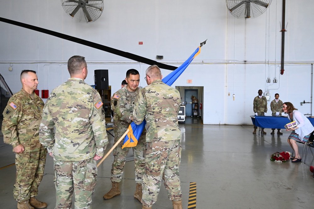 District of Columbia Army National Guard Aviation Battalion and Facility hosts change of command ceremony