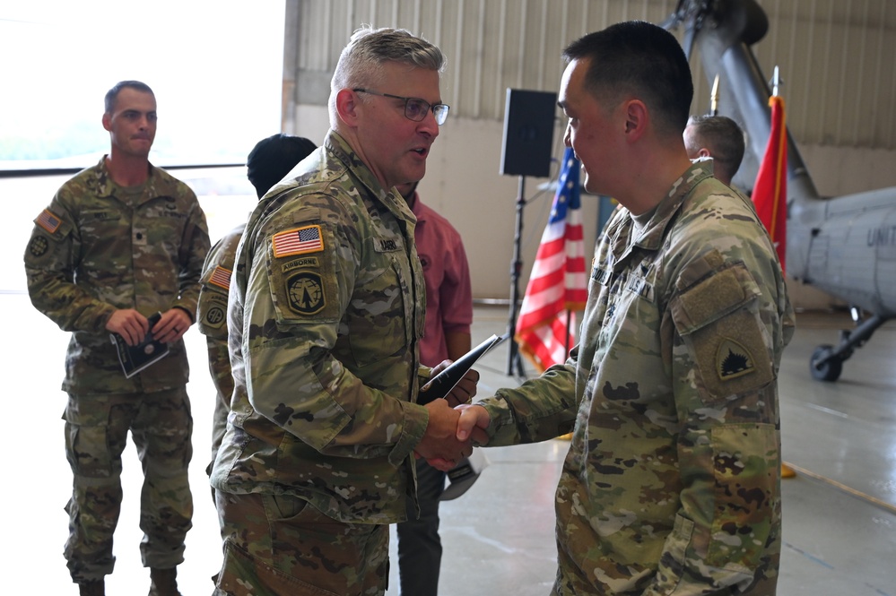 District of Columbia Army National Guard Aviation Battalion and Facility hosts change of command ceremony