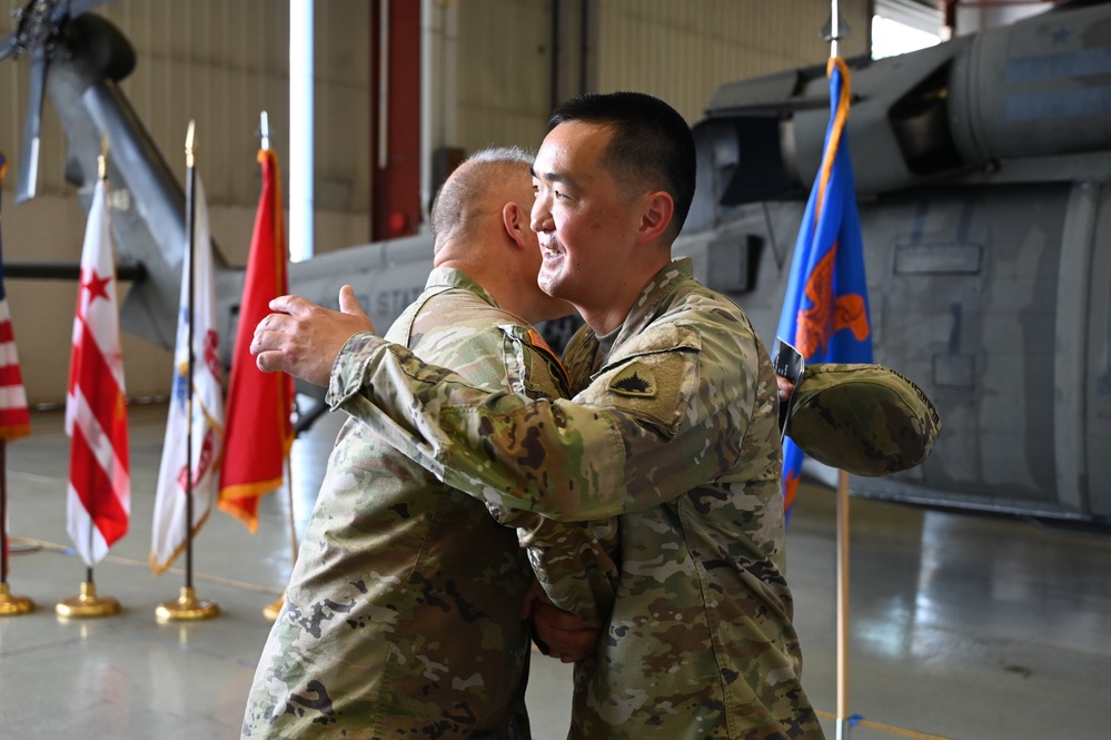 District of Columbia Army National Guard Aviation Battalion and Facility hosts change of command ceremony