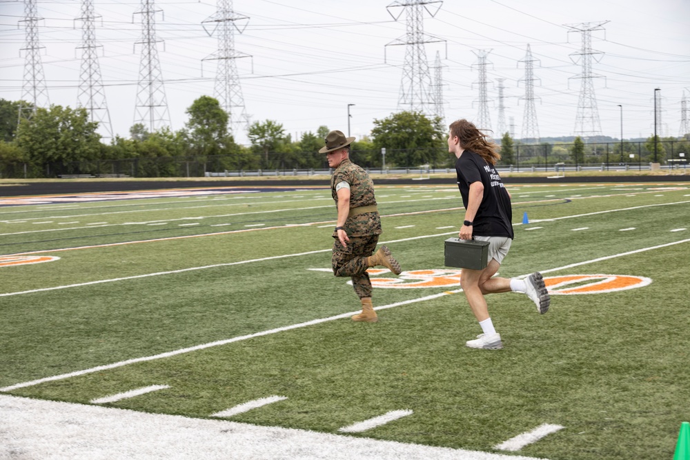Marine 250 Romeoville High School Community Event