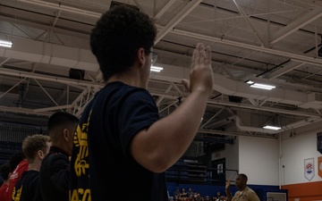 Marine 250 Romeoville High School Community Event