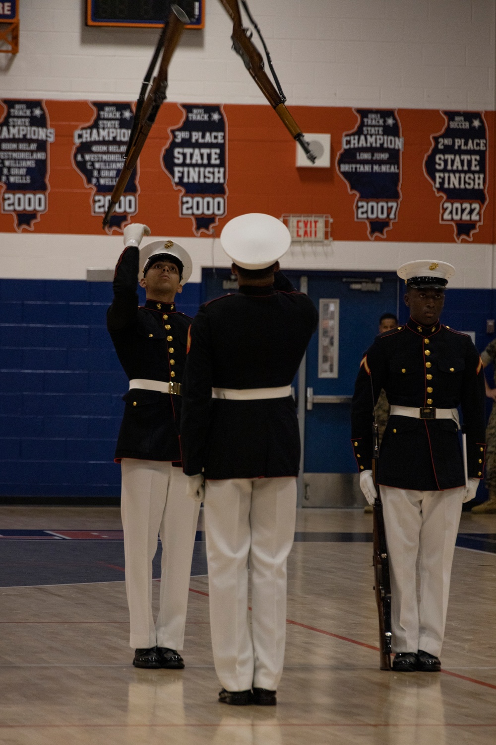 Marine 250 Romeoville High School Community Event