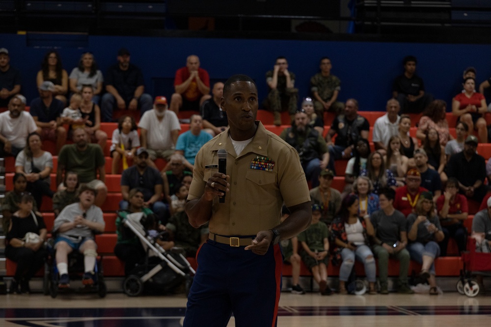 Marine 250 Romeoville High School Community Event