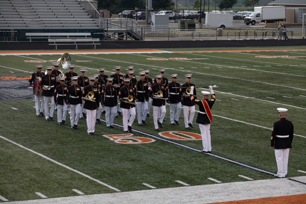Marine 250 Romeoville High School Community Event