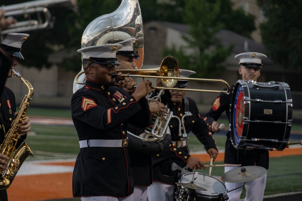 Marine 250 Romeoville High School Community Event