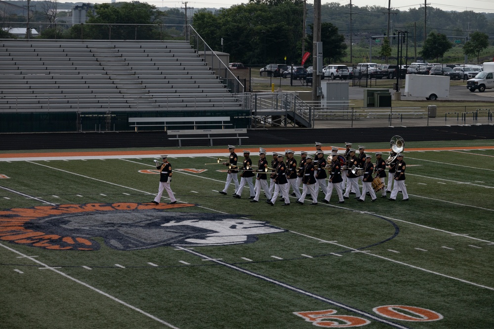 Marine 250 Romeoville High School Community Event