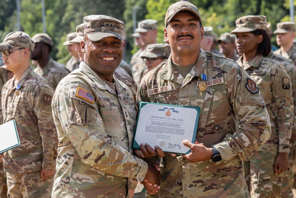 86th Airlift Wing Recognized by 21st Theater Sustainment Command