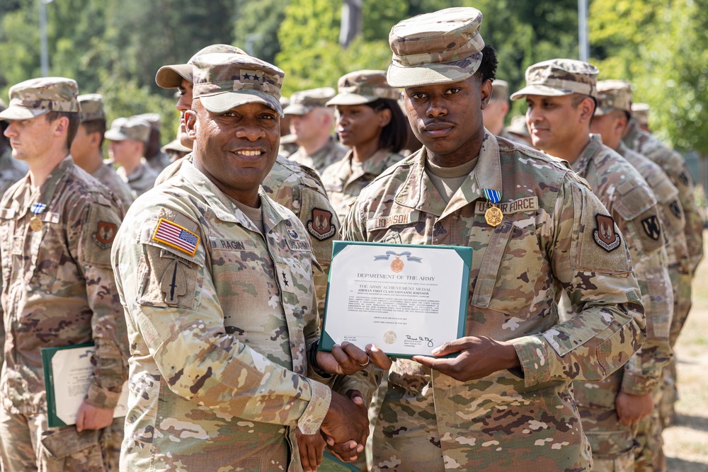 86th Airlift Wing Recognized by 21st Theater Sustainment Command