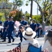 U.S. Coast Guard members march in annual Fourth of July parade