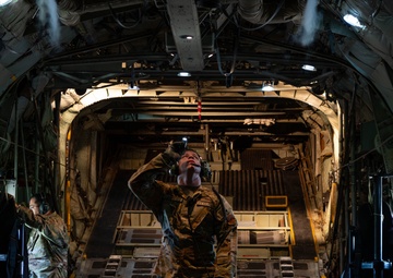169th Airlift Squadron Loadmasters Conduct Readiness Training