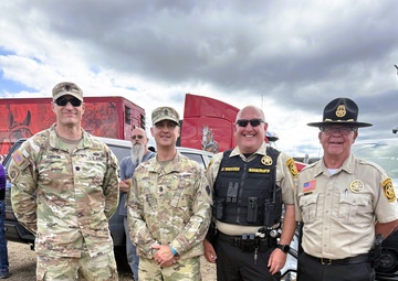 Photo Story: Fort McCoy leaders participate in community engagement at annual Tomah Tractor Pull
