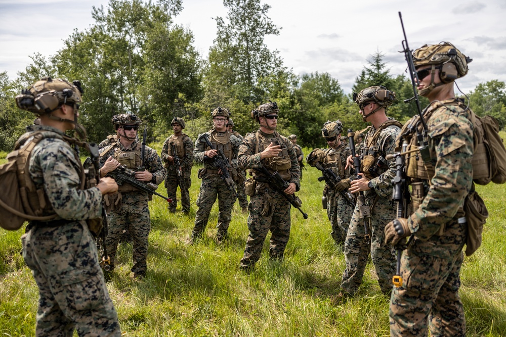 Atlantic Alliance 2025: U.S. Marines with 1st Battalion, 8th Marine Regiment Rehearsal