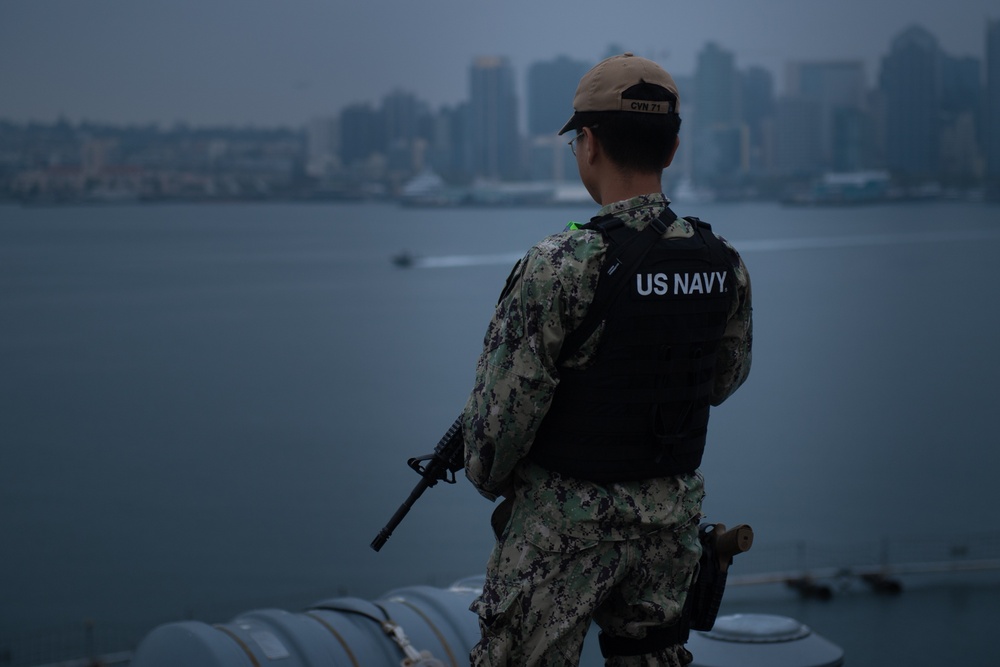 USS Theodore Roosevelt Maintenance Availability