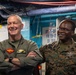 22nd MEU(SOC) | Major General Swan Visits USS Iwo Jima