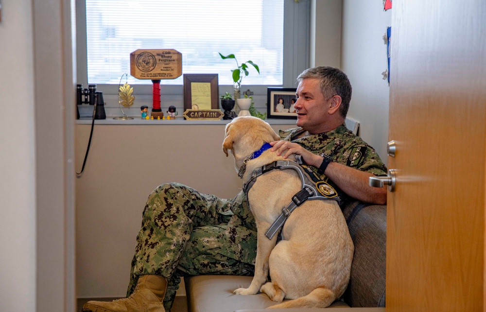 Cmdr. Ike visits Naval Medical Forces Atlantic