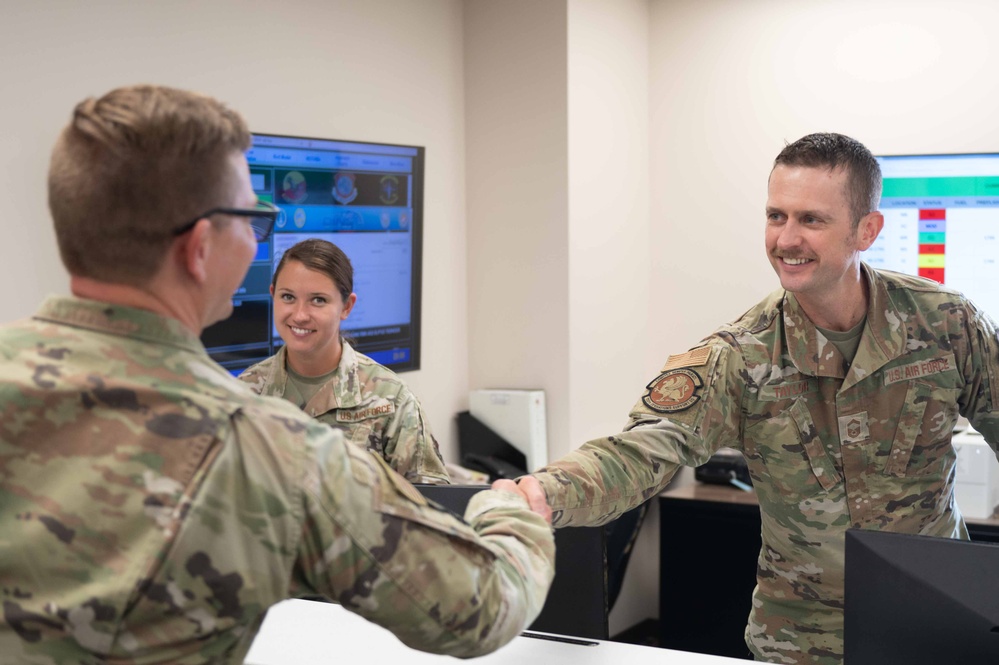 Missouri Air Guard Command Chief Visits 139th Airlift Wing