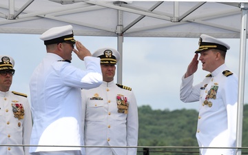 PCU Arizona holds change of command ceremony