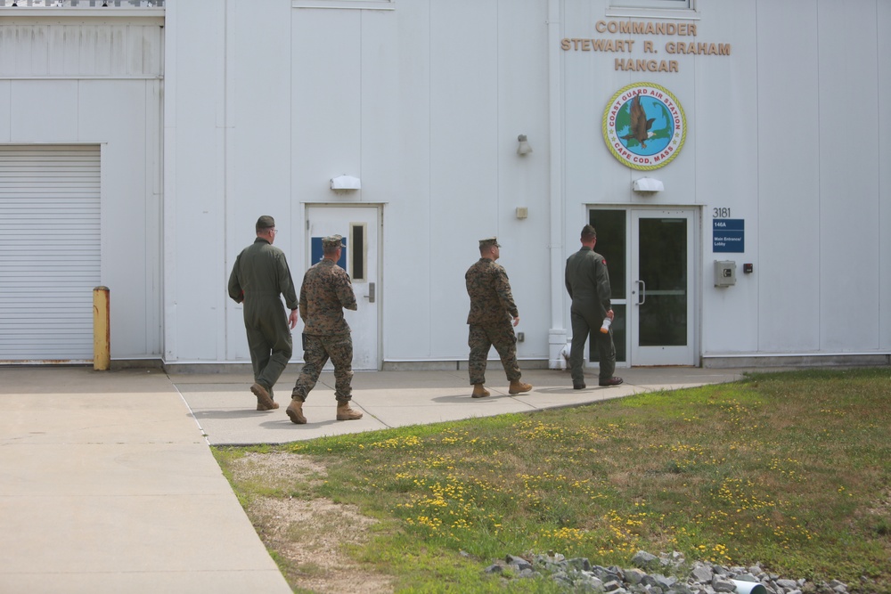 U.S. Marine Aircraft Group 41 Senior Leaders Visit Subordinate Units during Atlantic Alliance 25