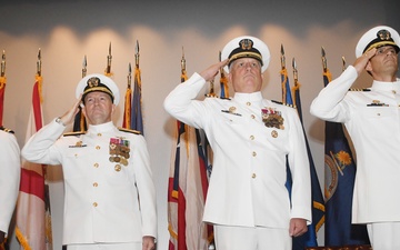 NSASP Conducts Change of Command