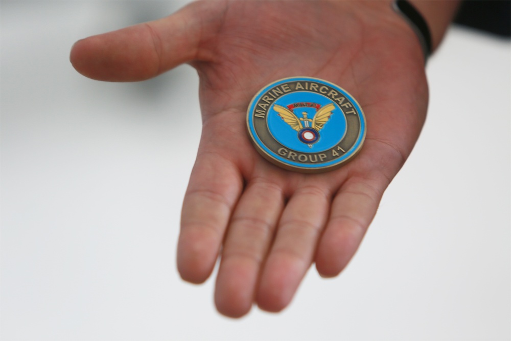 U.S. Marine Aircraft Group 41 Senior Leaders Visit Subordinate Units during Atlantic Alliance 25