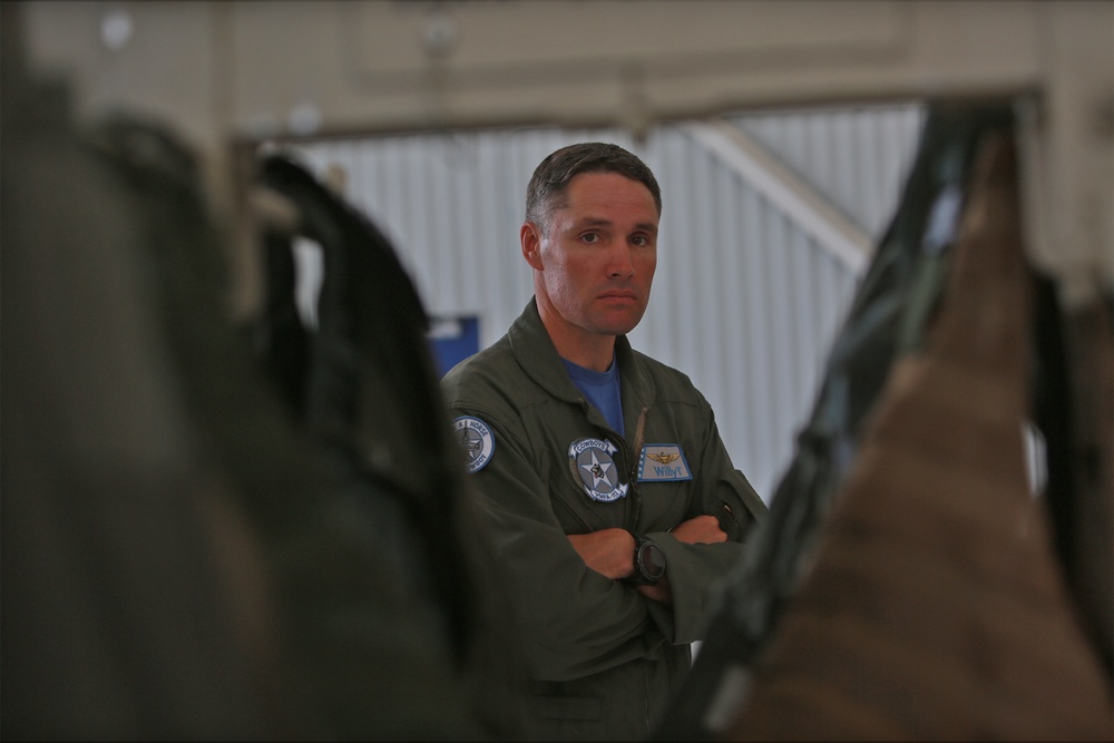 U.S. Marine Aircraft Group 41 Senior Leaders Visit Subordinate Units during Atlantic Alliance 25