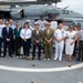 Distinguished Visitors aboard The USNS Comfort in Ecuador