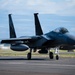 California and Oregon Air National Guard F-15s train in Portland, Ore.