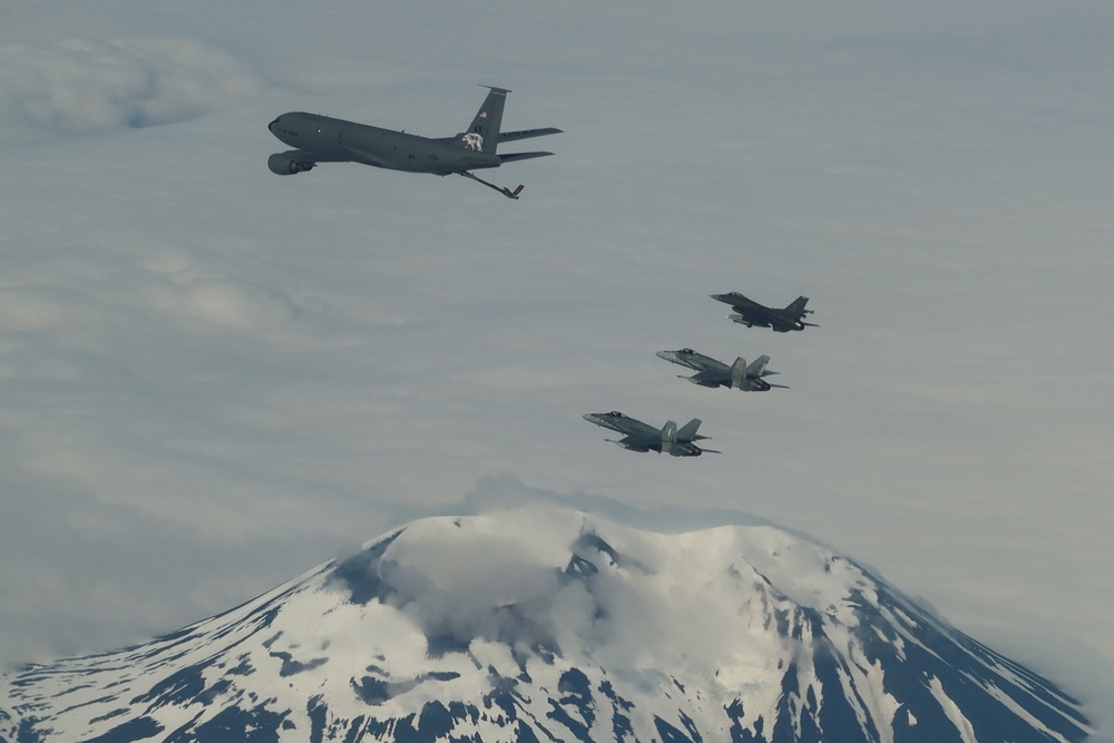 NORAD Binational Force Integration Over Alaska