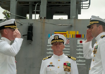 USS Cheyenne (SSN 773) Holds Change of Command