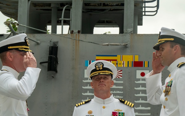 USS Cheyenne (SSN 773) Holds Change of Command