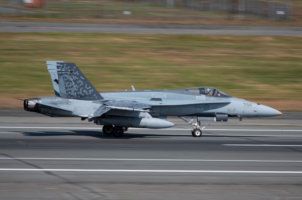 NORAD Binational Force Integration Over Alaska