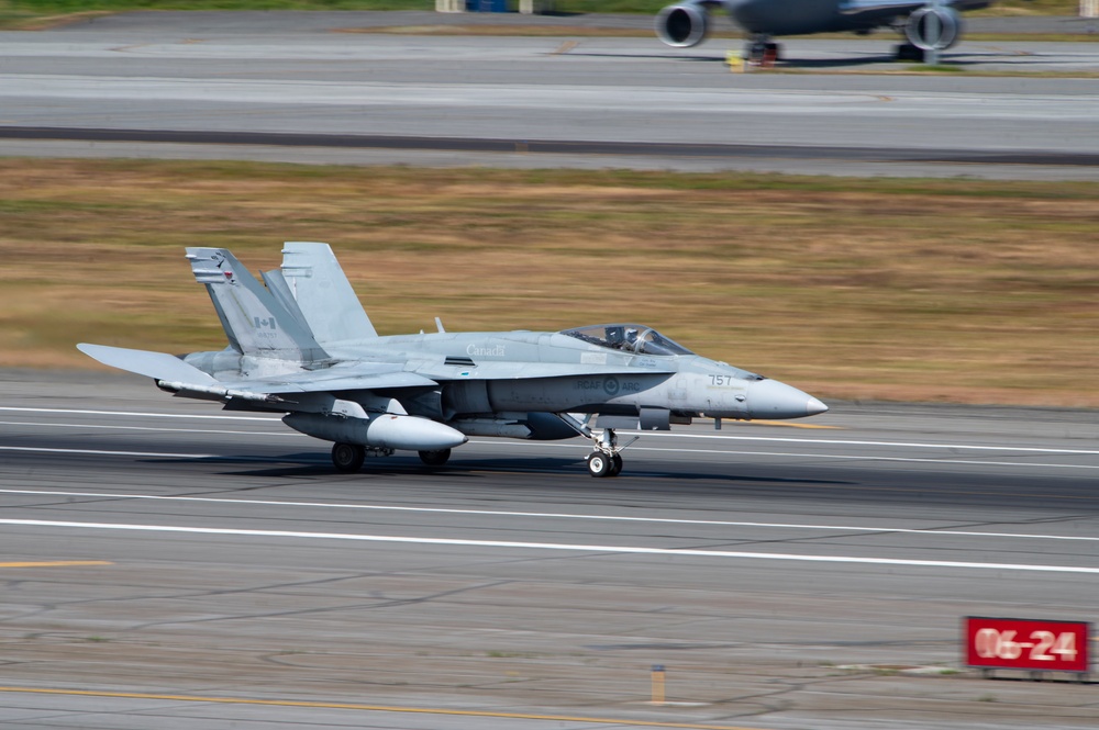 NORAD Binational Force Integration Over Alaska