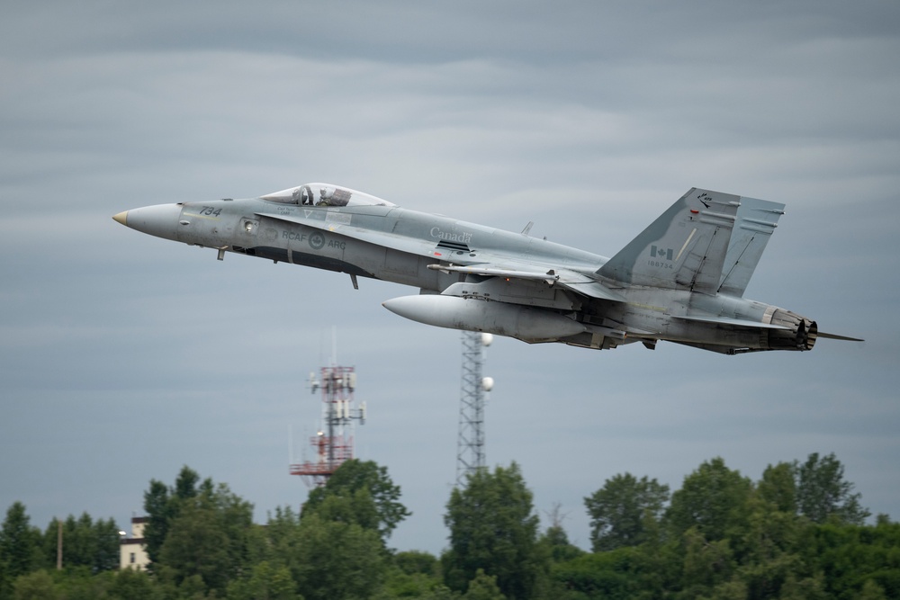 NORAD Binational Force Integration Over Alaska